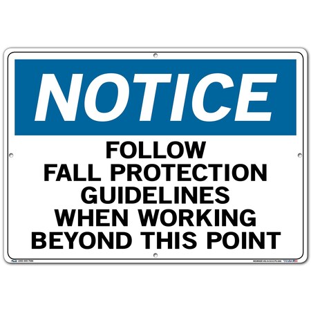 Vestil Polystyrene Sign, 14-1/2" H, 20-1/2" W, Polystyrene, Rectangle, English, SI-N-53-E-PS-040 SI-N-53-E-PS-040